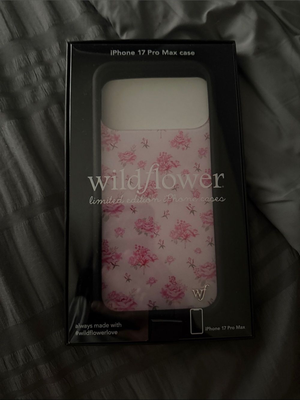 Wildflowers Pink Floral iPhone 17 Pro Max Case - Rose Pattern